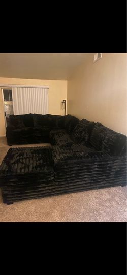 Corduroy sectional (obo)