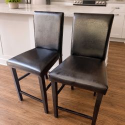 Set of 2 Counter Height Chairs