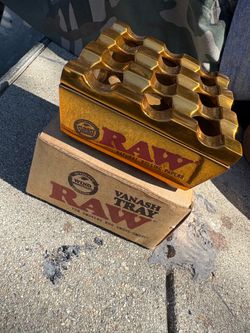 RAW cigarettes ashtray