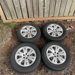 Bridgestone Ecopia 215/65r16 Subaru 16” Wheels and Tires