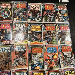 Star Wars Comic Books Lot