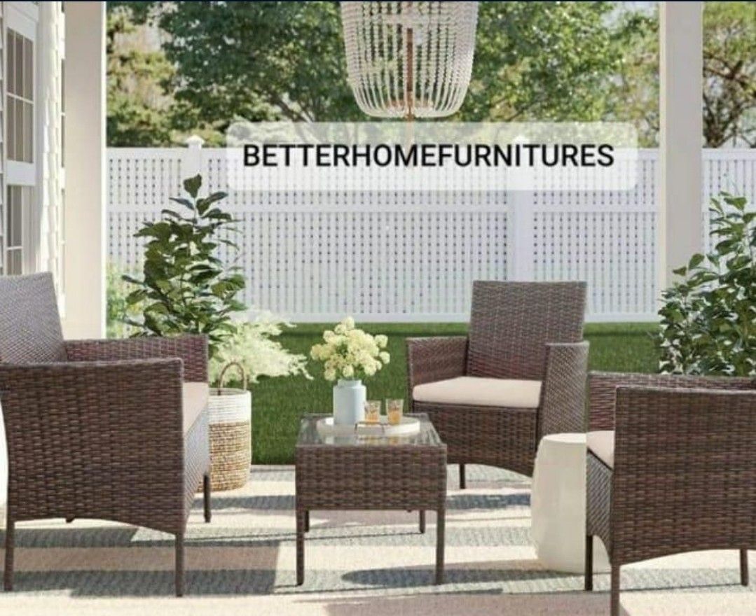 Brand new patio furniture/ patio furniture set/outdoor furniture/muebles de patio/outdoor furniture sets.