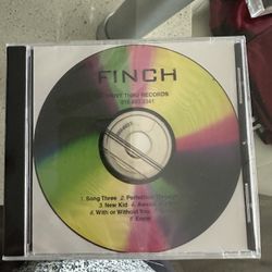 Rare FINCH Untitled Demo CDr Post-Hardcore What It Is To Burn