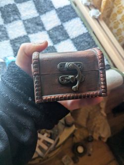 Small Antique Treasure Chest