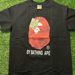 Bape Red And Black T-shirt 