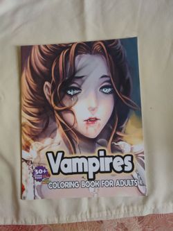 Vampires coloring book