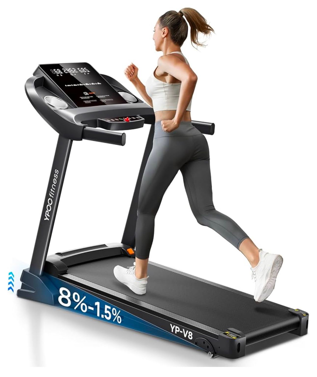 YPOO TREADMILL W/ BLUETOOTH!!!!
