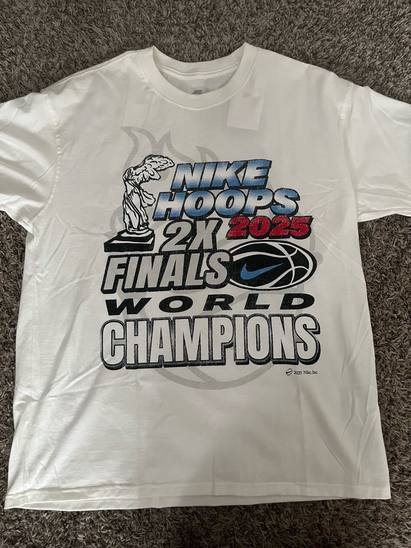 Nike Hoops 2X Finals World Champions T Shirt Mens