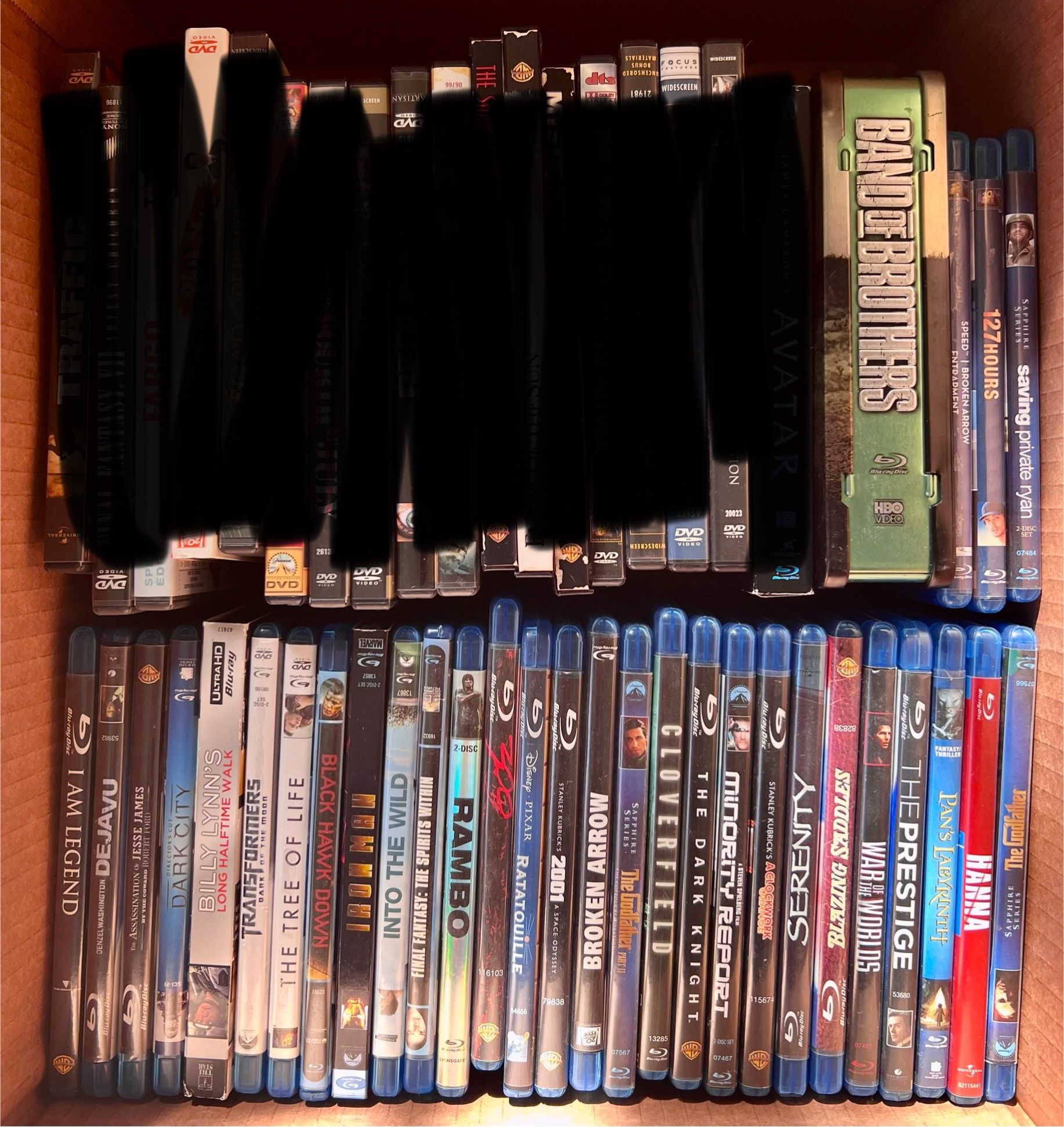 BluRay movies and TV Series Box Sets