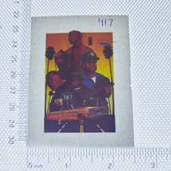 Iron On Heat Transfer  Good For T-shirts Sweaters Jackets T Shirt Design Size Is About 3x2 Rap Legends #417