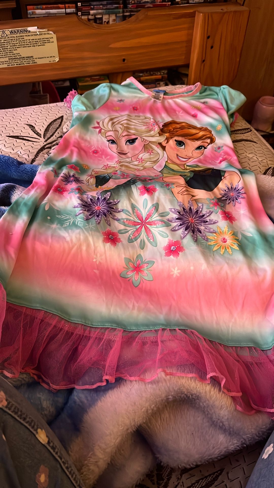 frozen Kid night gown