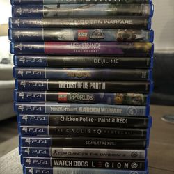 PS4 Game Lot
