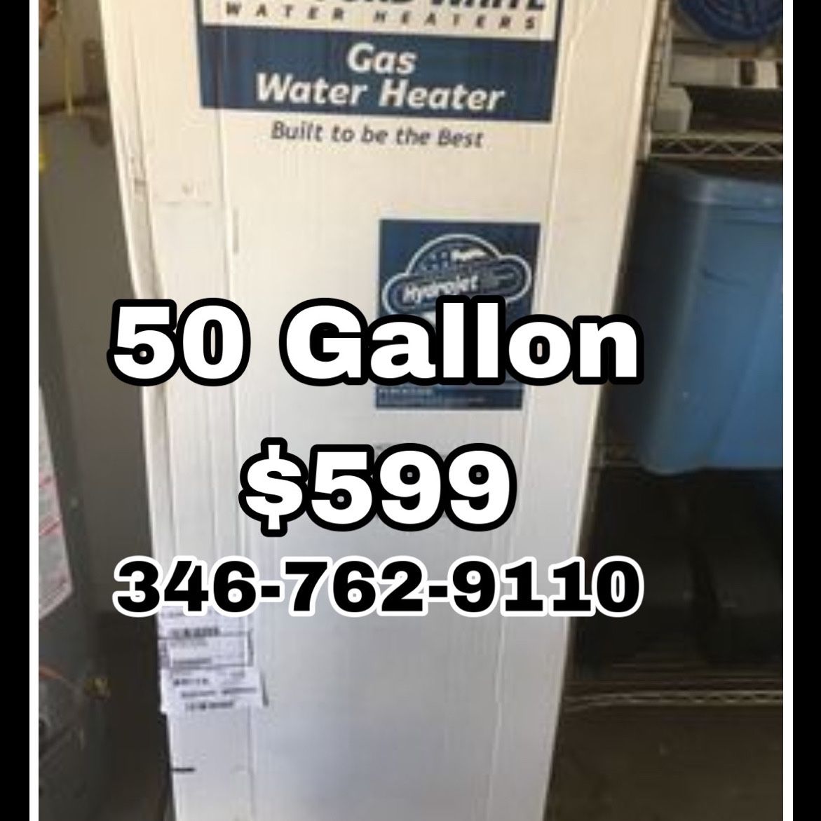 50 Gal Water Heater RG250T6N for Sale in Houston, TX - OfferUp