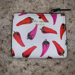 Kate Spade ♠️Analyn Hot Pepper Faux Leather