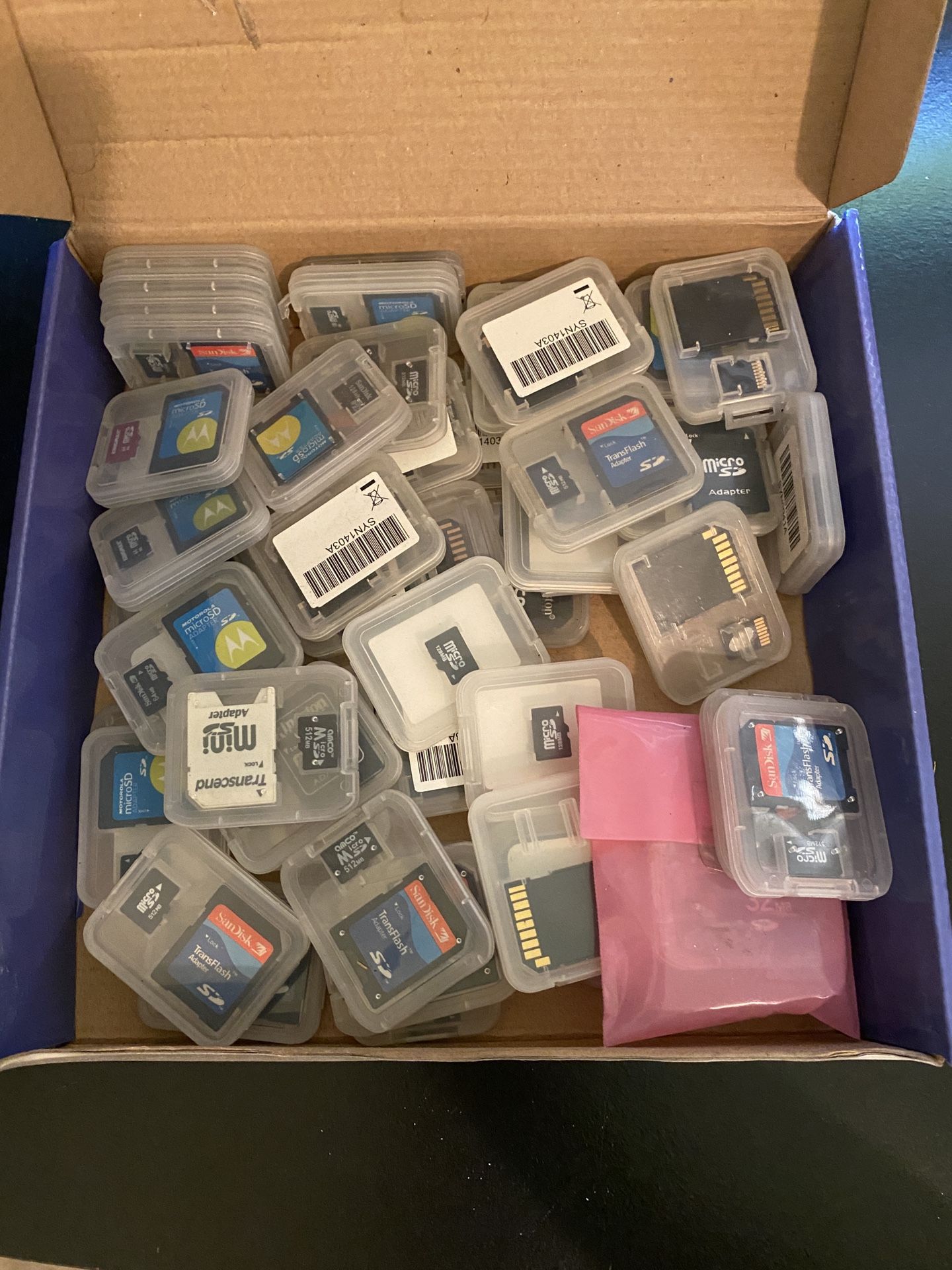 Whole Box of Micro SD cards