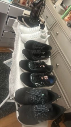5 pares de tenis de mujere size 9