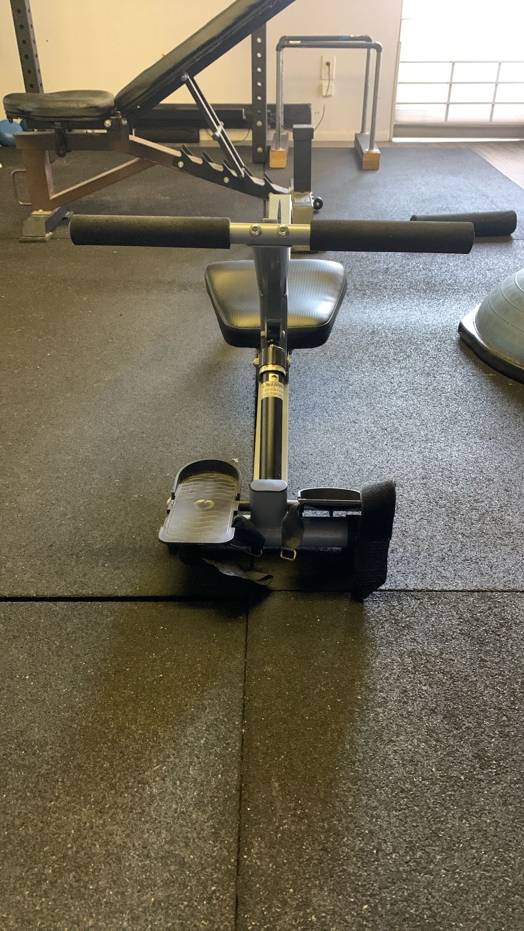 Rowing machine - Hydraulic resistance