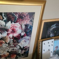 Large Floral Painting 