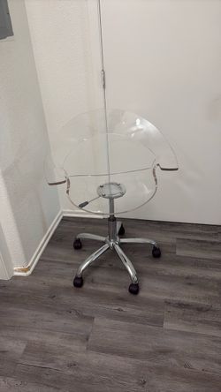 Clear Acrylic Office Chair