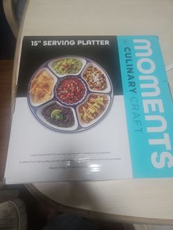 15" beautiful  serving platter