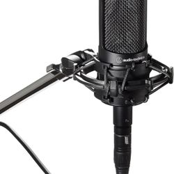 Audio-Technica AT2035 Professional Studio Microphone + Stand Combo