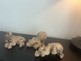 Set of 3 - The Herd Martha Carey Marty elephant collection