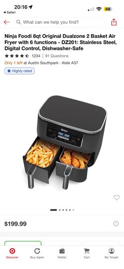 Ninja DualZone 8QT Air Fryer