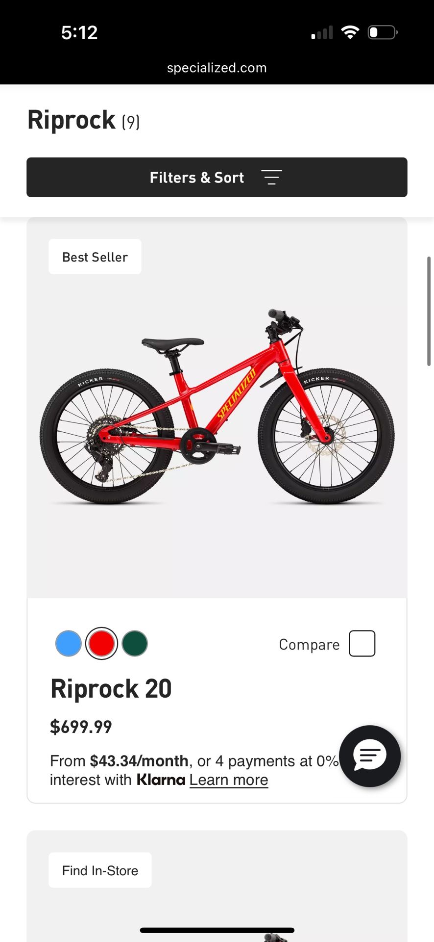 Schwinn Kids Mountain Bike- 20”