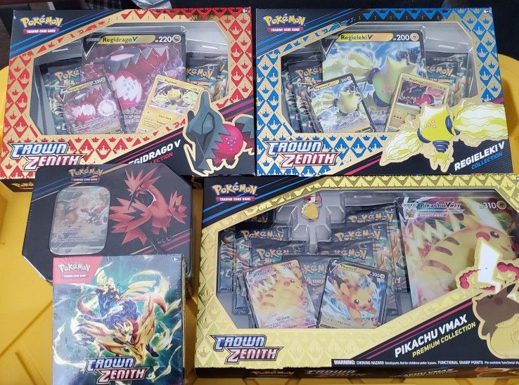 Pokemon Crown Zenith Sealed Lot