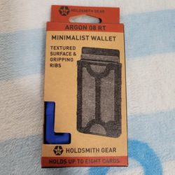 Minimalist Wallet Blue Matte Holdsmith Gear