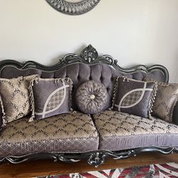 Sofa Set With Coffee Table With Two End Table 