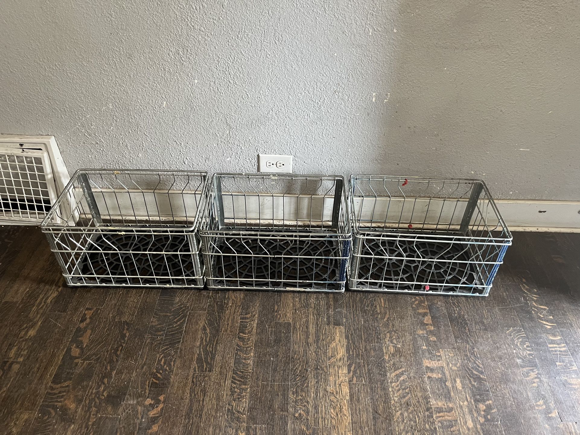 Metal Storage Crate.