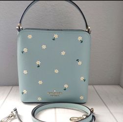 Kate Spade Embroidered Bucket Bag 