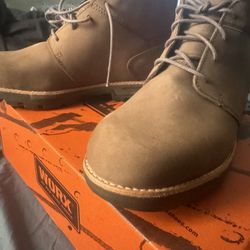 Steel Toed Work Boots Sz9 Men’s