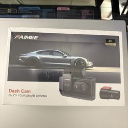 Dash Cam Front and Rear, 4K+2K Recording Dash Camera for Cars, Night Vision with WDR, 170° Wide Angle, 5.8G/2.4G Dual Wi-Fi, 64GB Card, Built-in GPS, 