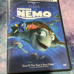 Finding Nemo DVD Two Disc Collector’s Edition Disney