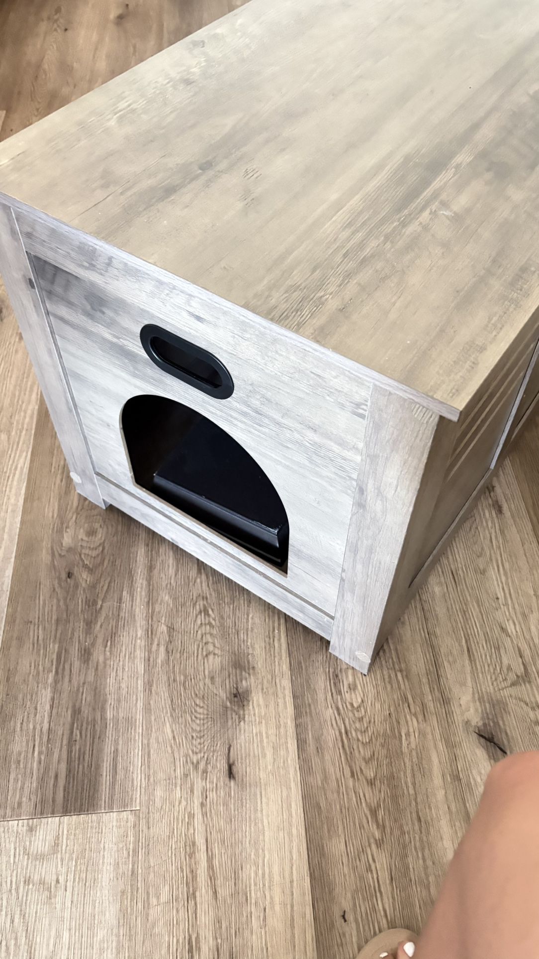 Cat Litter Storage.
