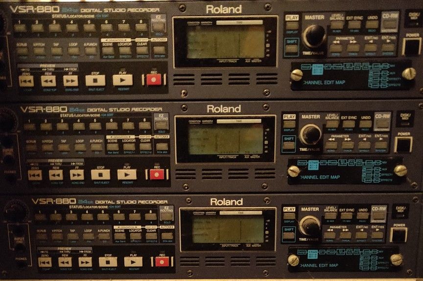ROLAND VSR 880 Digital Studio Recorder Roland VSR-880
