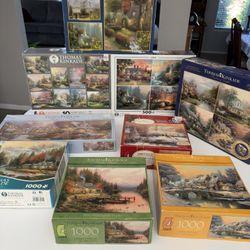 Thomas Kinkade Puzzles