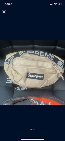 Tan Supreme Ss18 Bag