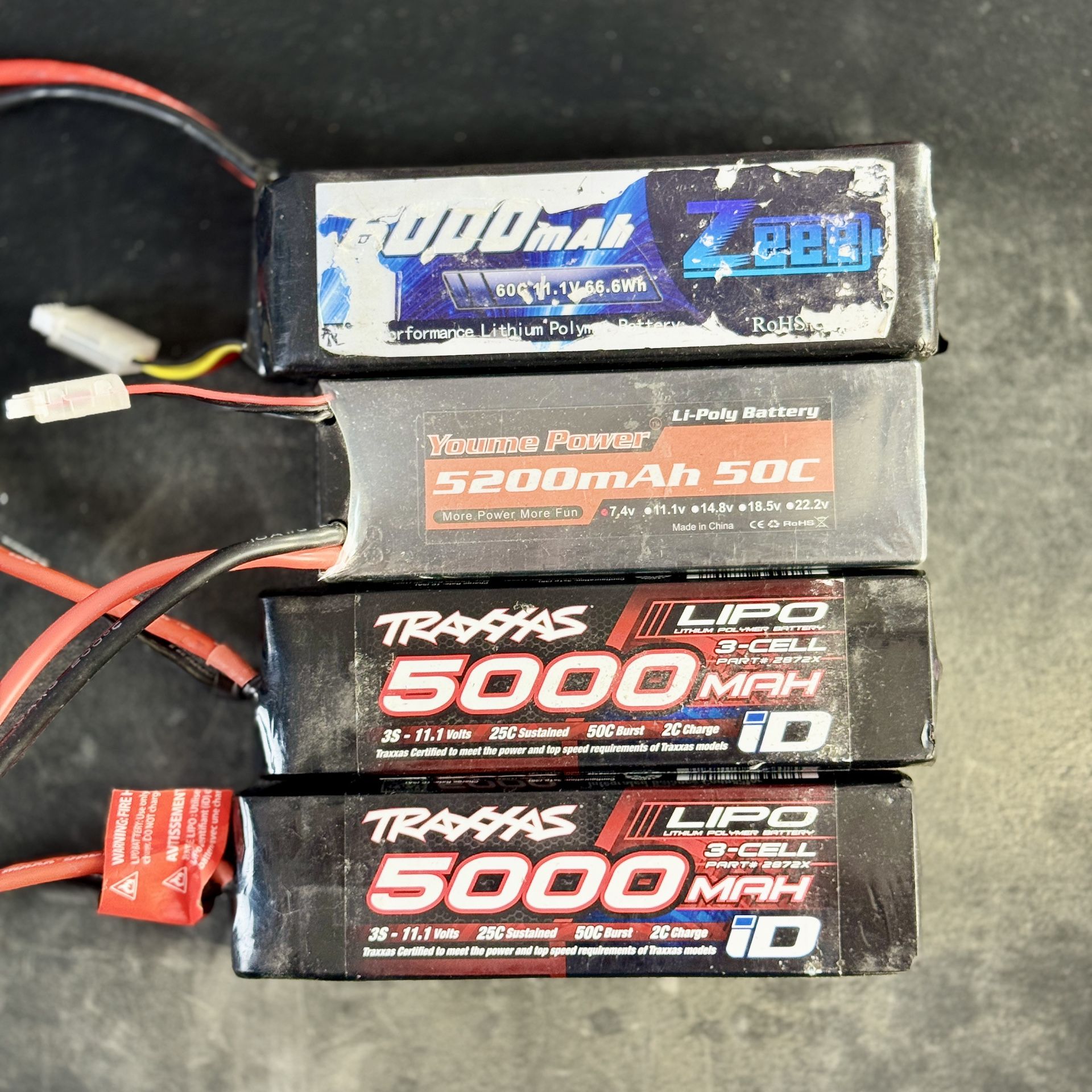 🔥 RC Car LiPo Batteries – 3S & 2S High Performance 🔋