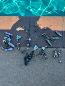 Fender pickups caps, switches and pots