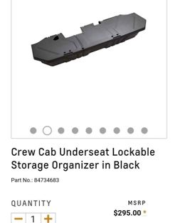 Silverado storage