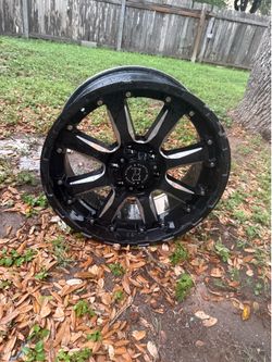 Chevy 20x10 black rhinos