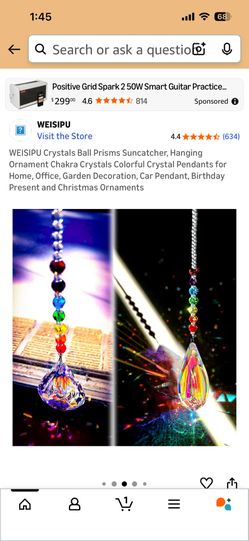 CRYSTAL PRISM PENDANT