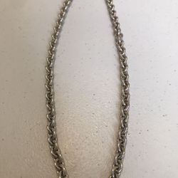 Sterling Silver Necklace Chain 16” 