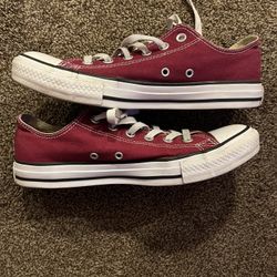 CONVERSE ALL STAR SHOES - MAROON