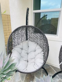 Modway Encase Swing Outdoor Patio Lounge Chair