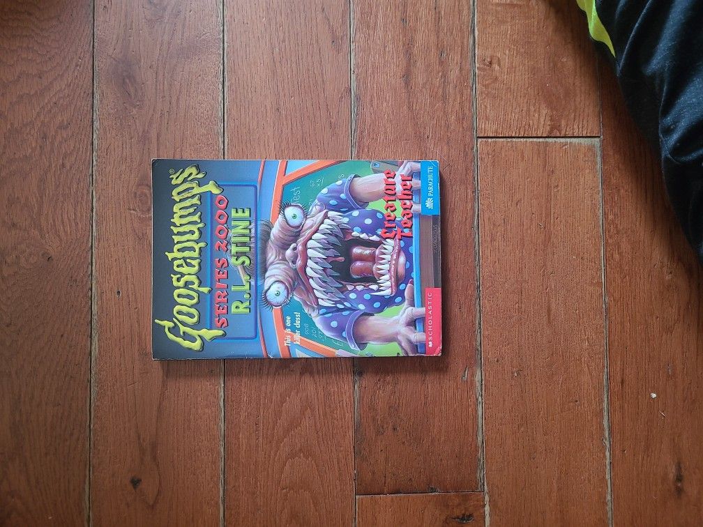 Creature Teacher Goosebumps Book