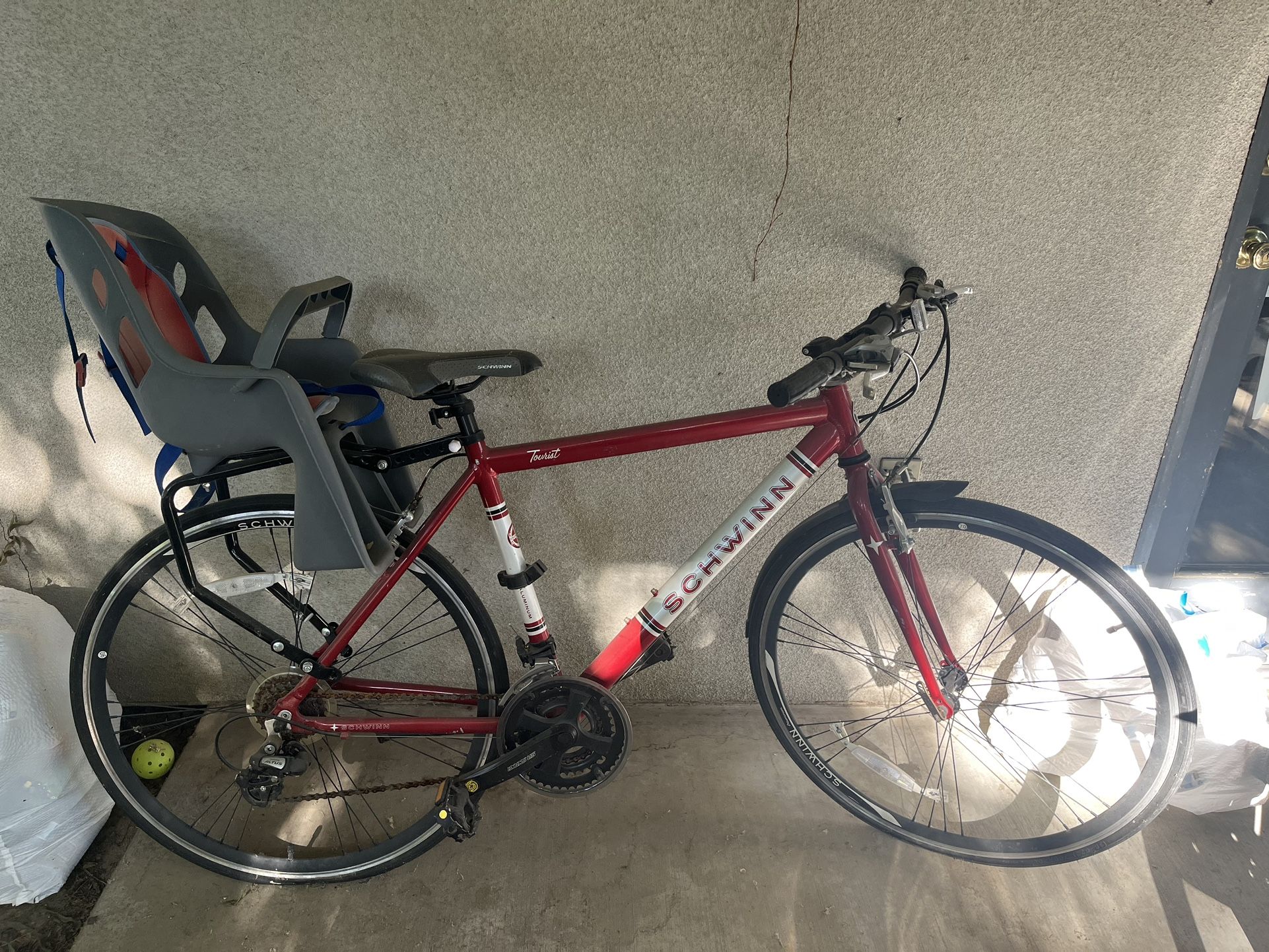 Schwinn Bike With Child Seat